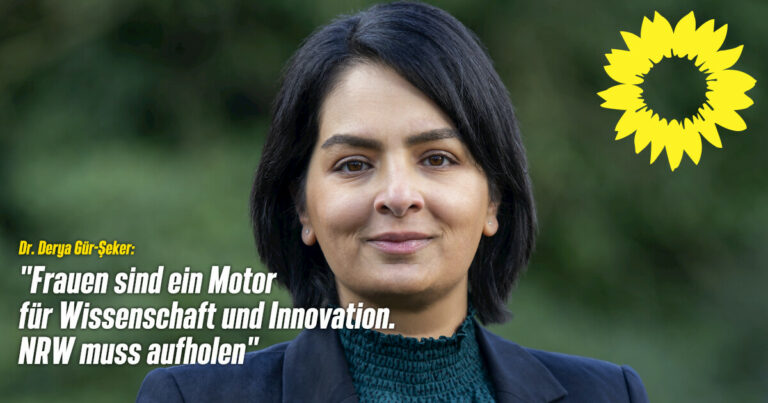 “Frauen sind ein Motor für Wissenschaft und Innovation. NRW muss aufholen.”