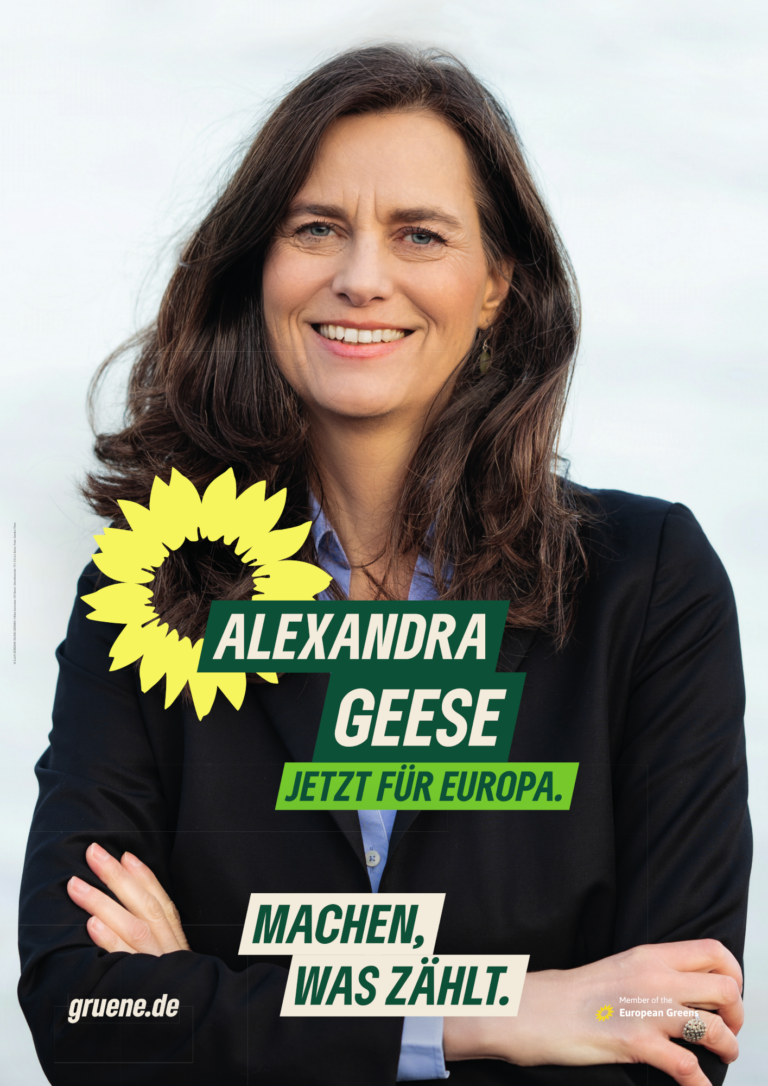 Alexandra Geese, Europa-Abgeordnete und -Kandidatin für den Rhein-Sieg-Kreis, kommt am 18. Mai nach Wachtberg